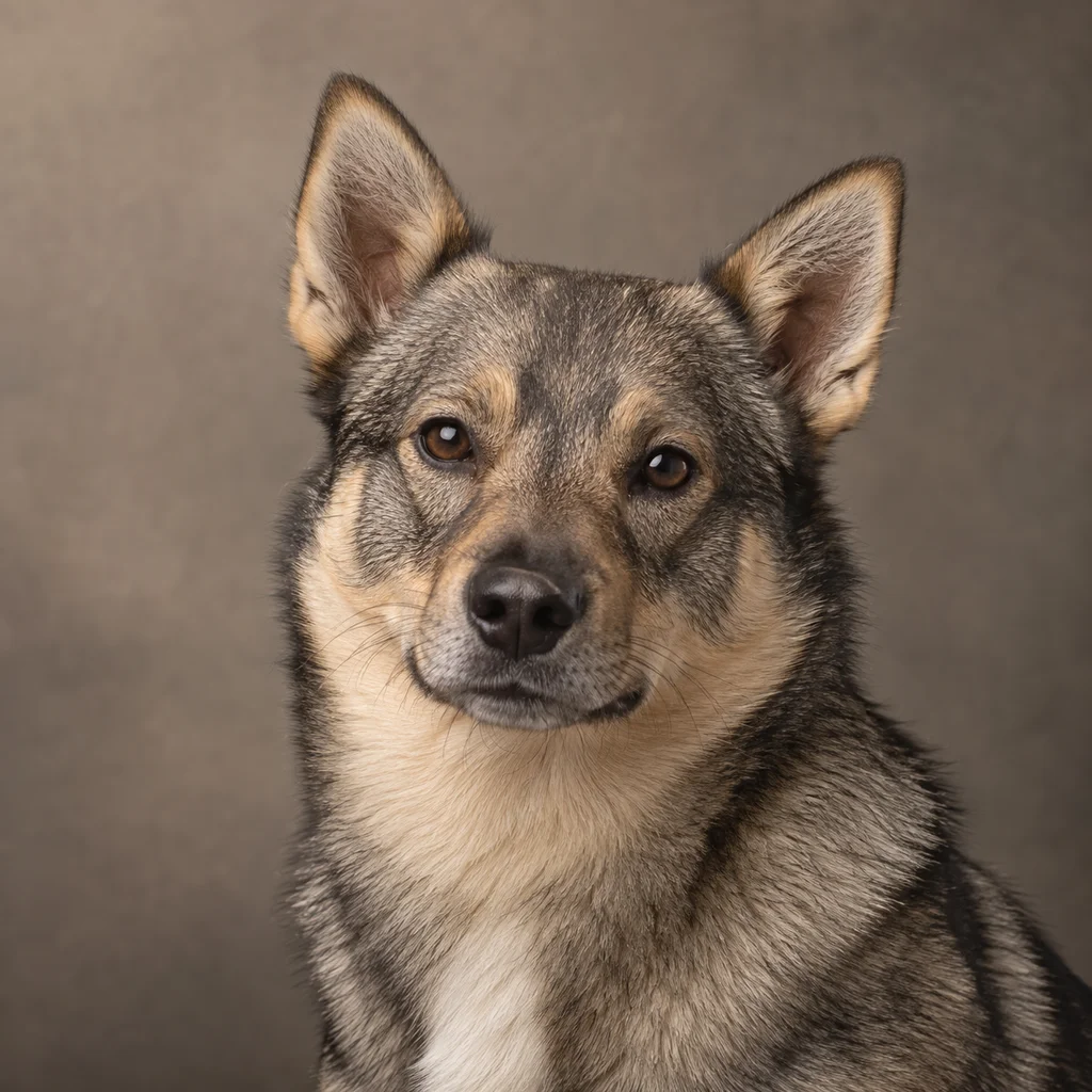 AI-generated illustration of an adult Swedish Vallhund